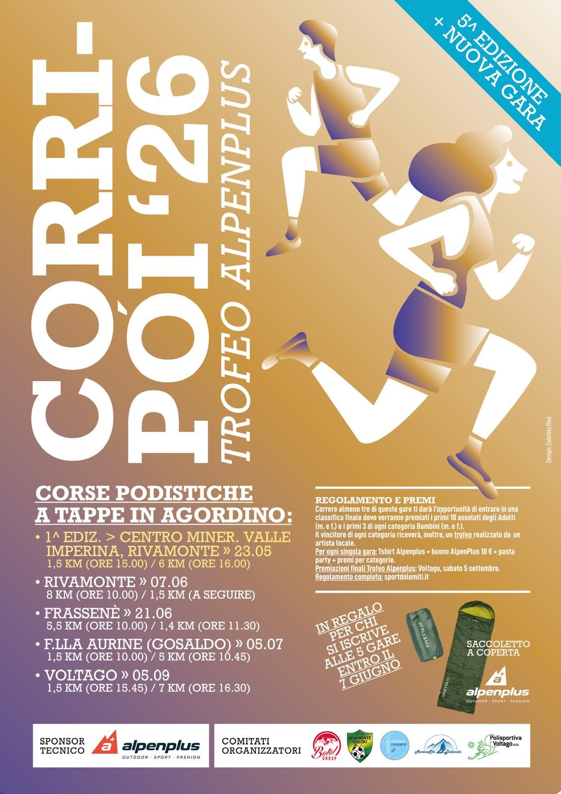 Gara podistica inaugurale del circuito CorriPoi Trofeo Alpenplus tra i sentieri storici minerari.